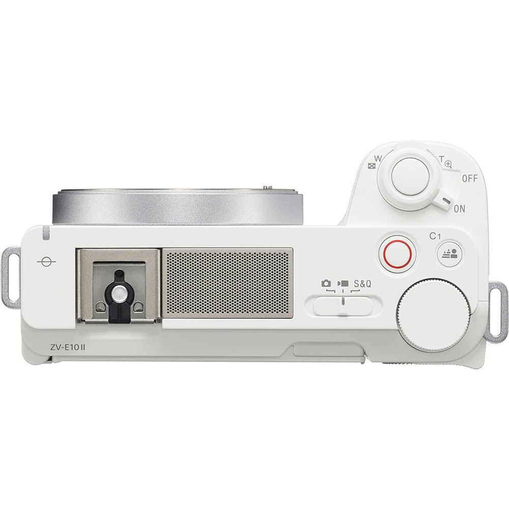 【美品】SONY ZV-E10 ホワイト ミラーレスカメラ 本体 三脚付き ソニー SONY ミラーレス一眼カメラ VLOGCAM ZV-E10 II ダブル